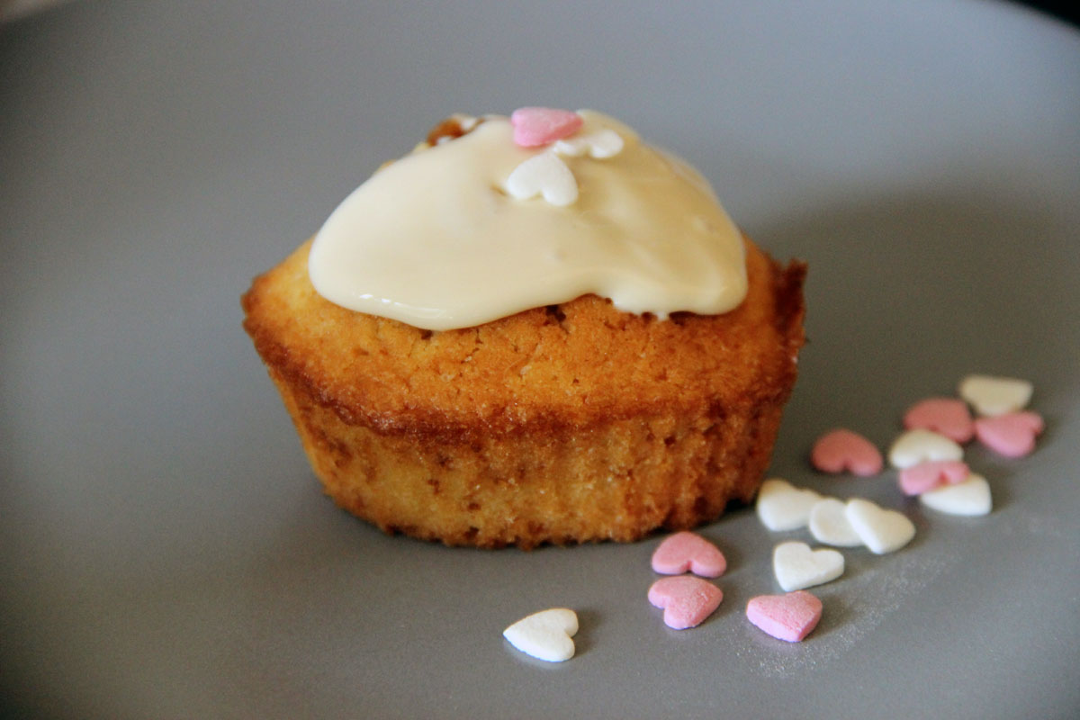 Cup Cake Coeur Caramel Cup Cake Coeur Caramel