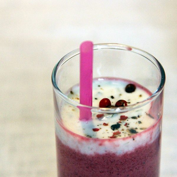 Verrines betterave et chèvre Not parisienne