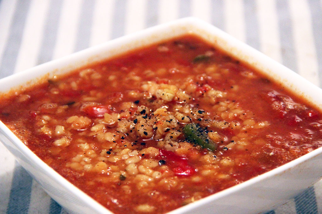 Pilaf perlée et lentilles roses Not parisienne