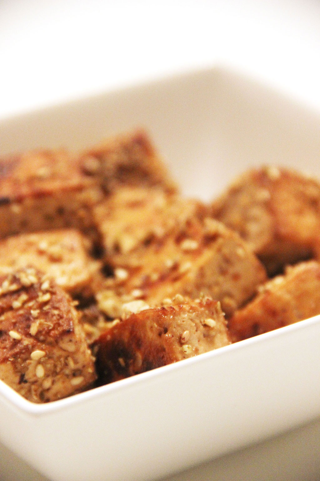 Tofu poêlé à la dukkah Not Parisienne