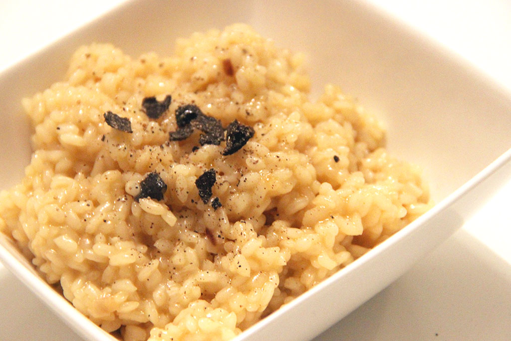 Risotto à la truffe noire Not Parisienne