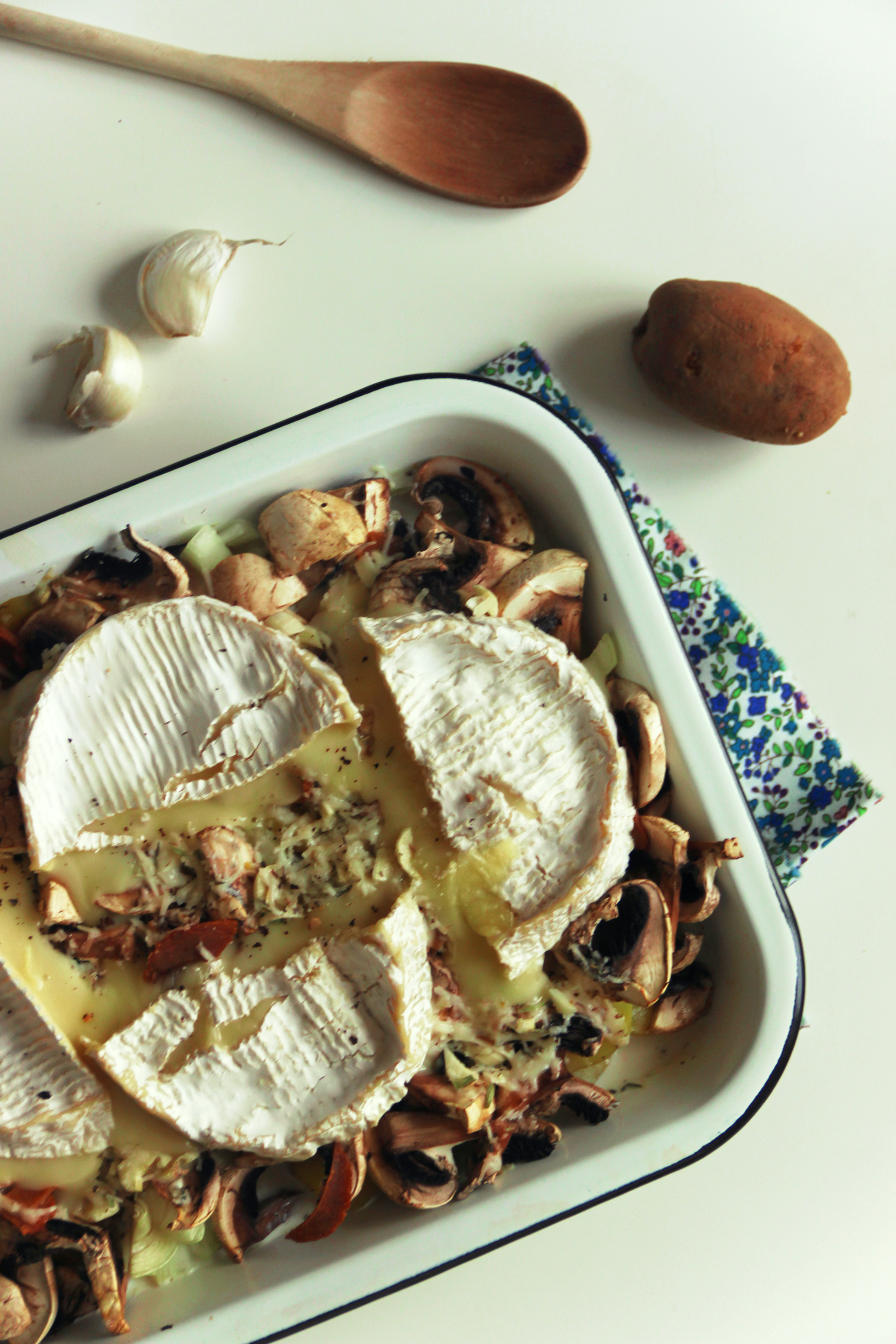 Gratin De Pommes De Terre Champignons Et Camembert Not Parisienne