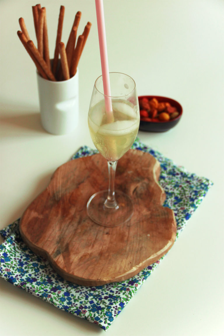 Soupe de champagne au Cointreau Not parisienne