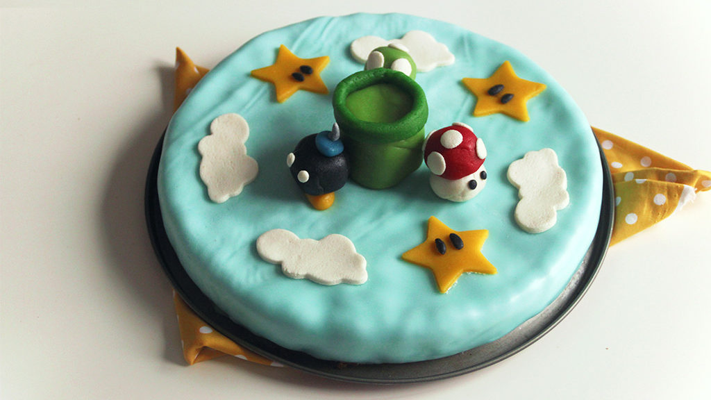 Gateau D Anniversaire Super Mario Bros Not Parisienne