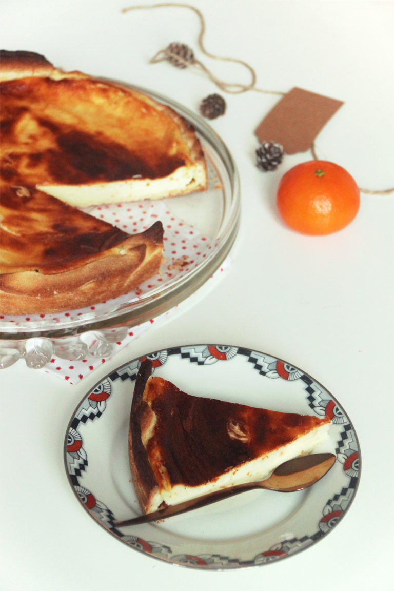 Tarte au fromage blanc et zestes d’orange Not parisienne