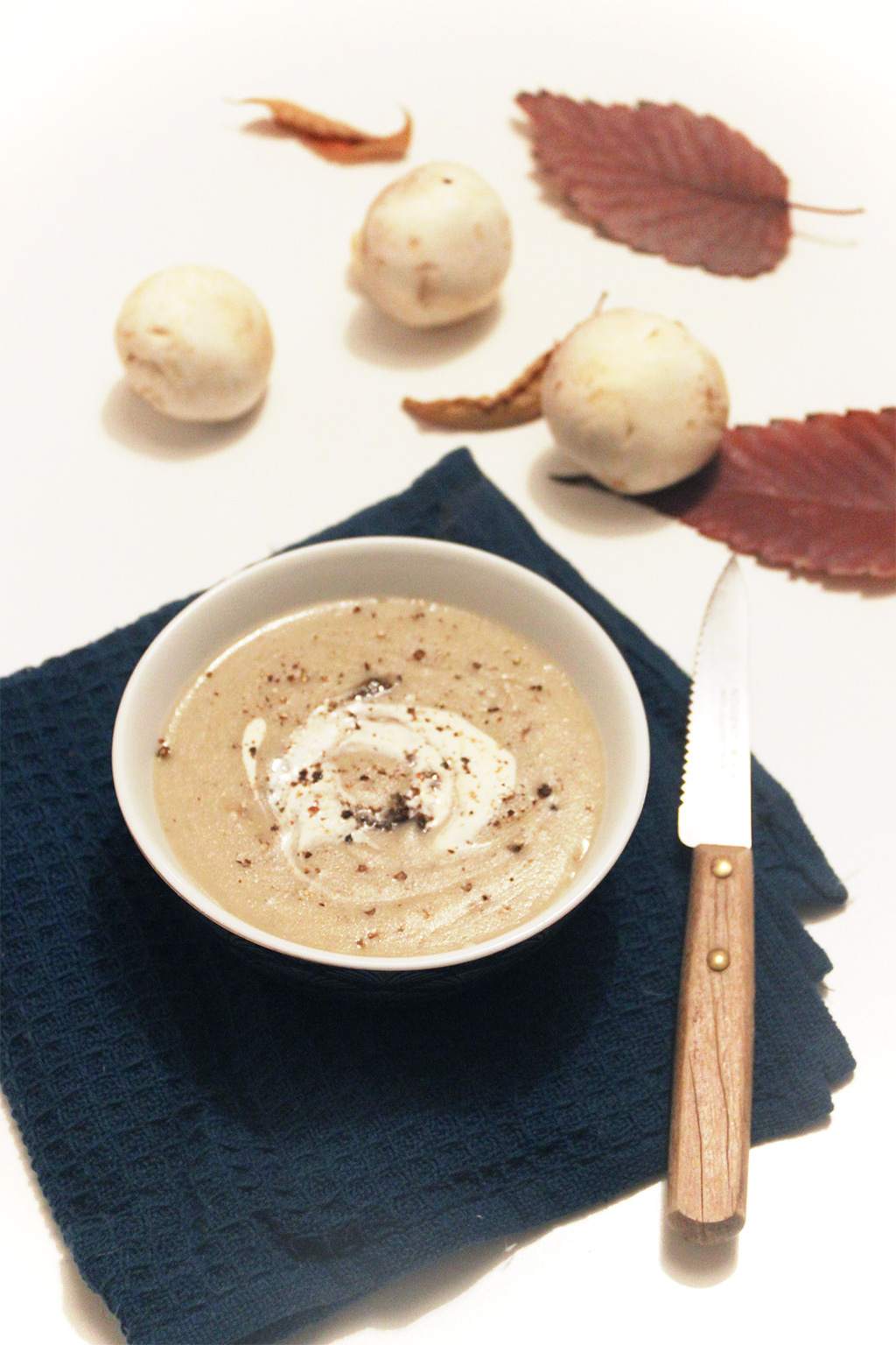 Crème de champignons à la truffe – Konteo