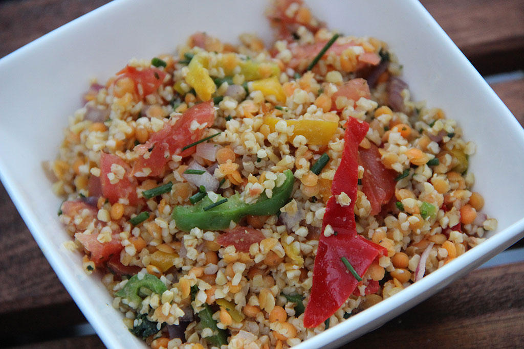 Recette Salade de lentilles corail (facile, rapide)