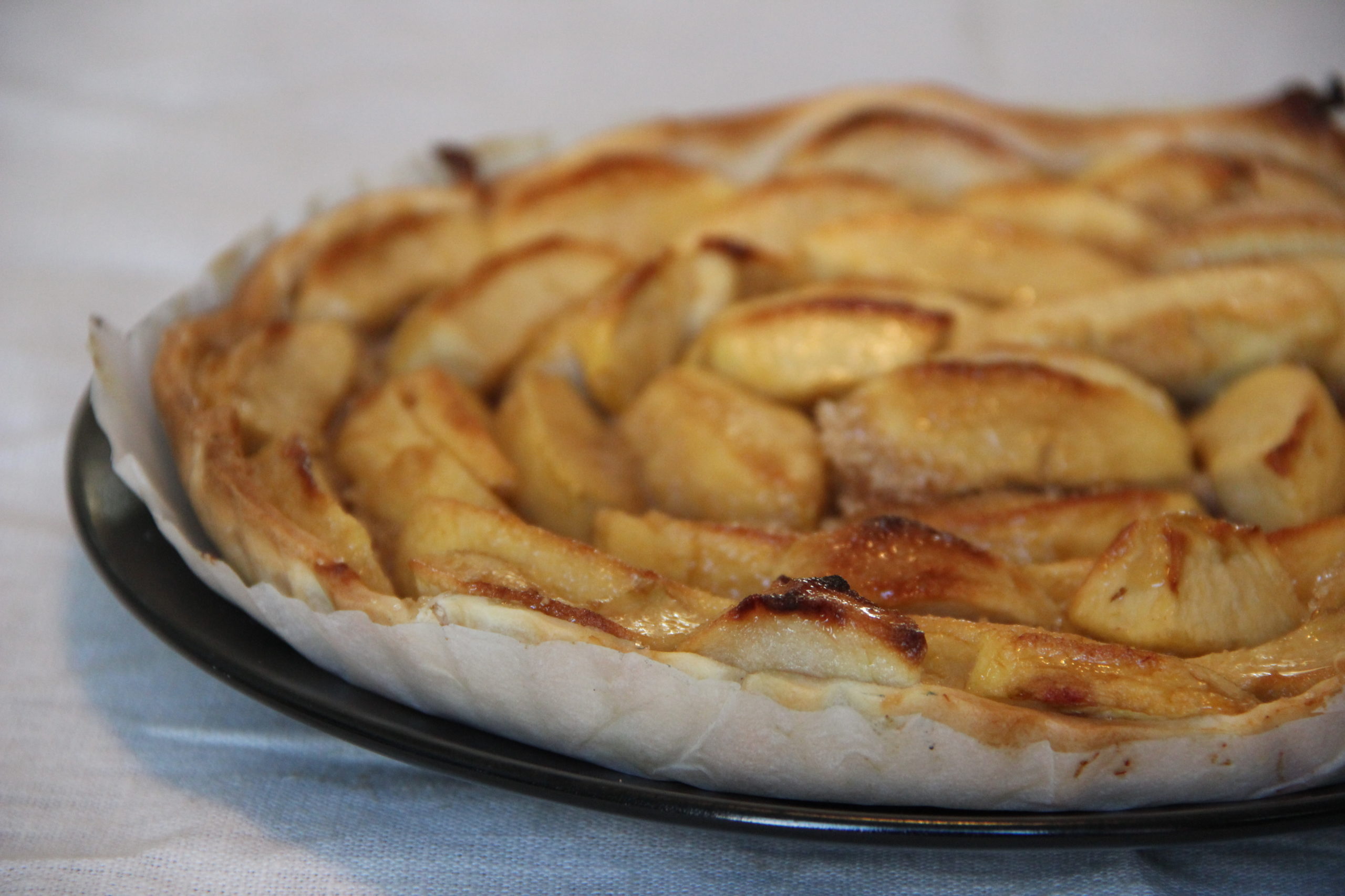 Tarte aux pommes et cassonade - Not parisienne