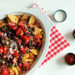 Nachos aux haricots rouges et cheddar-image