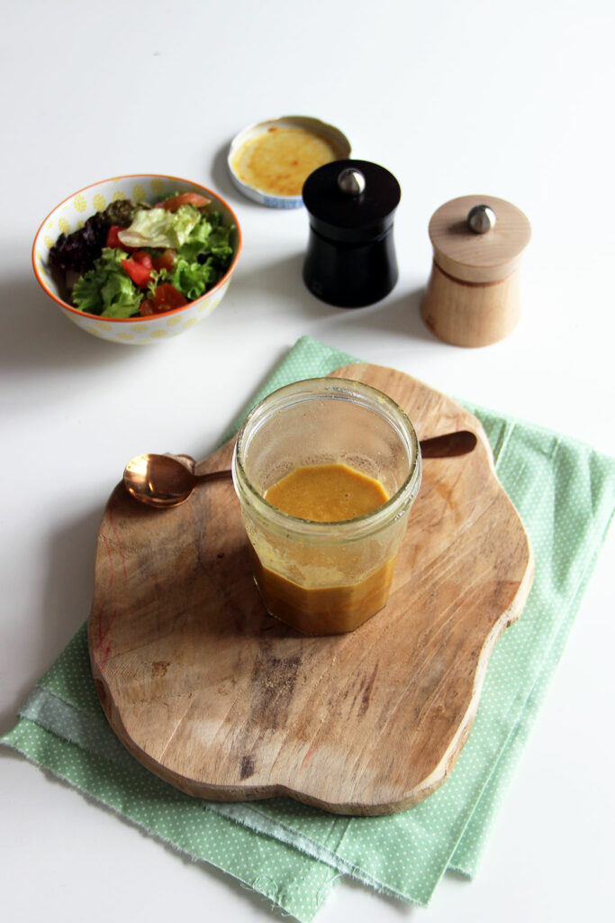 Vinaigrette au beurre de cacahuètes - Not parisienne