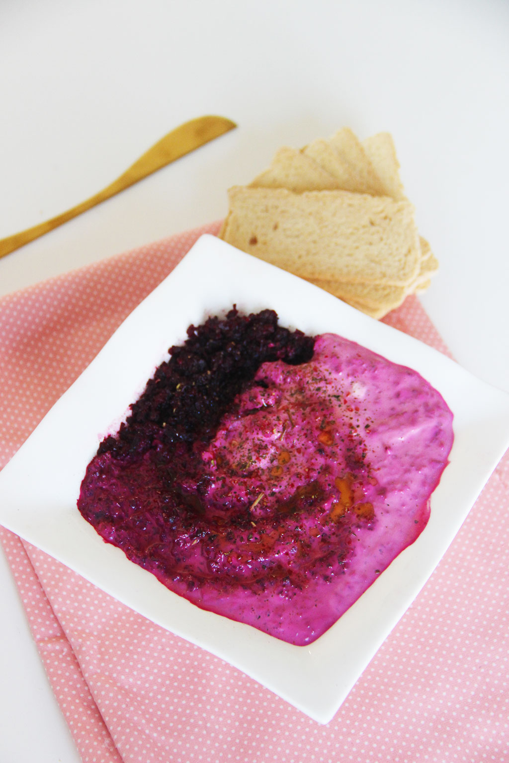 Dip betterave, ricotta et miel Not parisienne