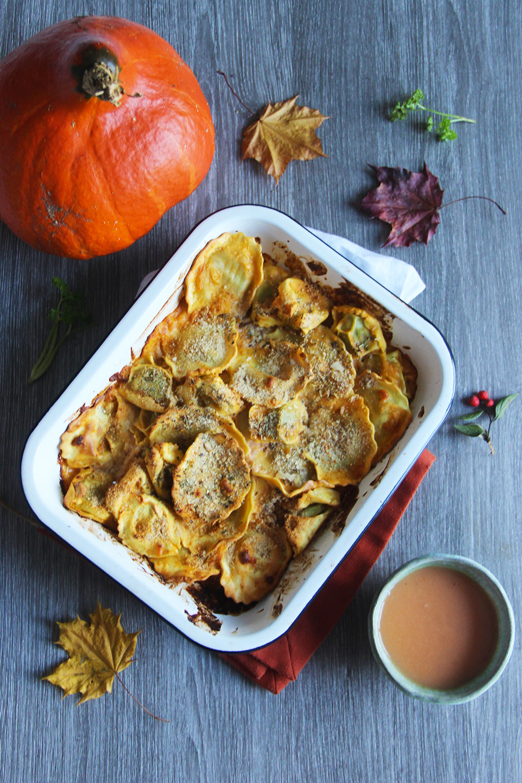 Gratin de tortellini à la soupe - Not parisienne