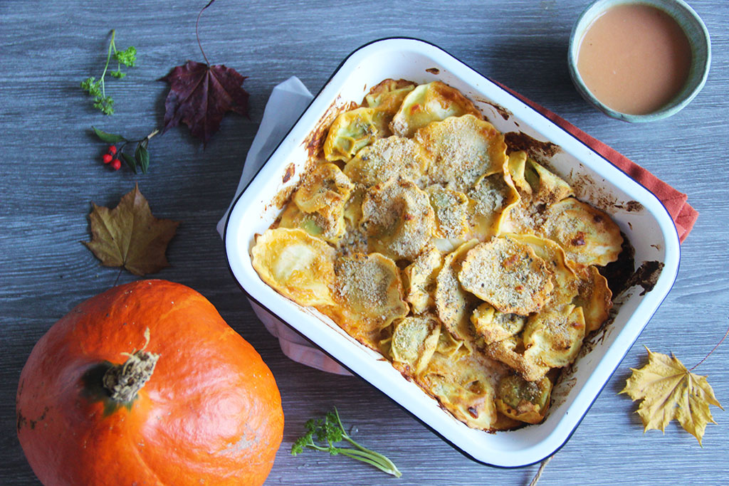 Gratin de tortellini à la soupe - Not parisienne