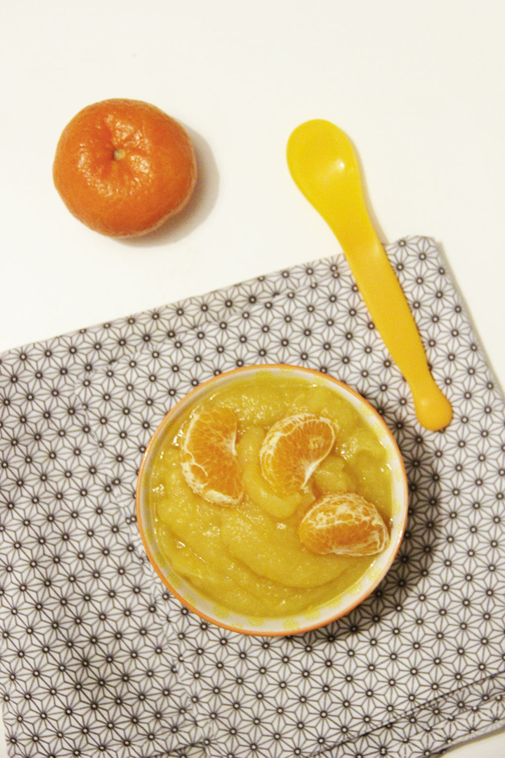 Compote de pommes et mandarine Not parisienne