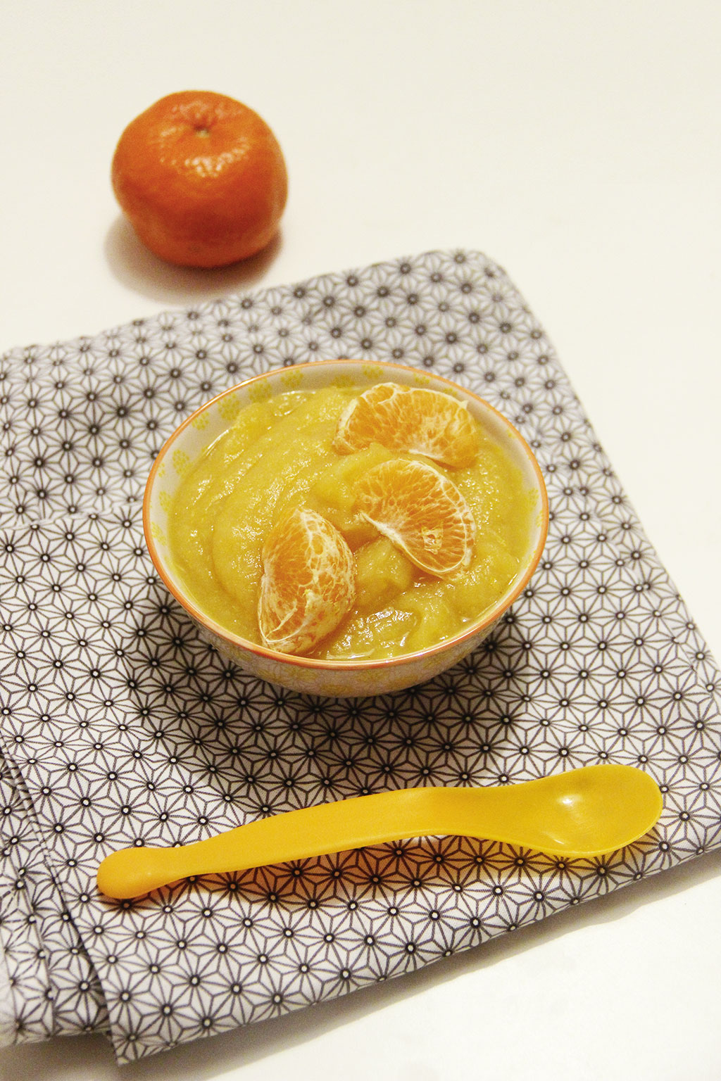 Compote de pommes et mandarine Not parisienne